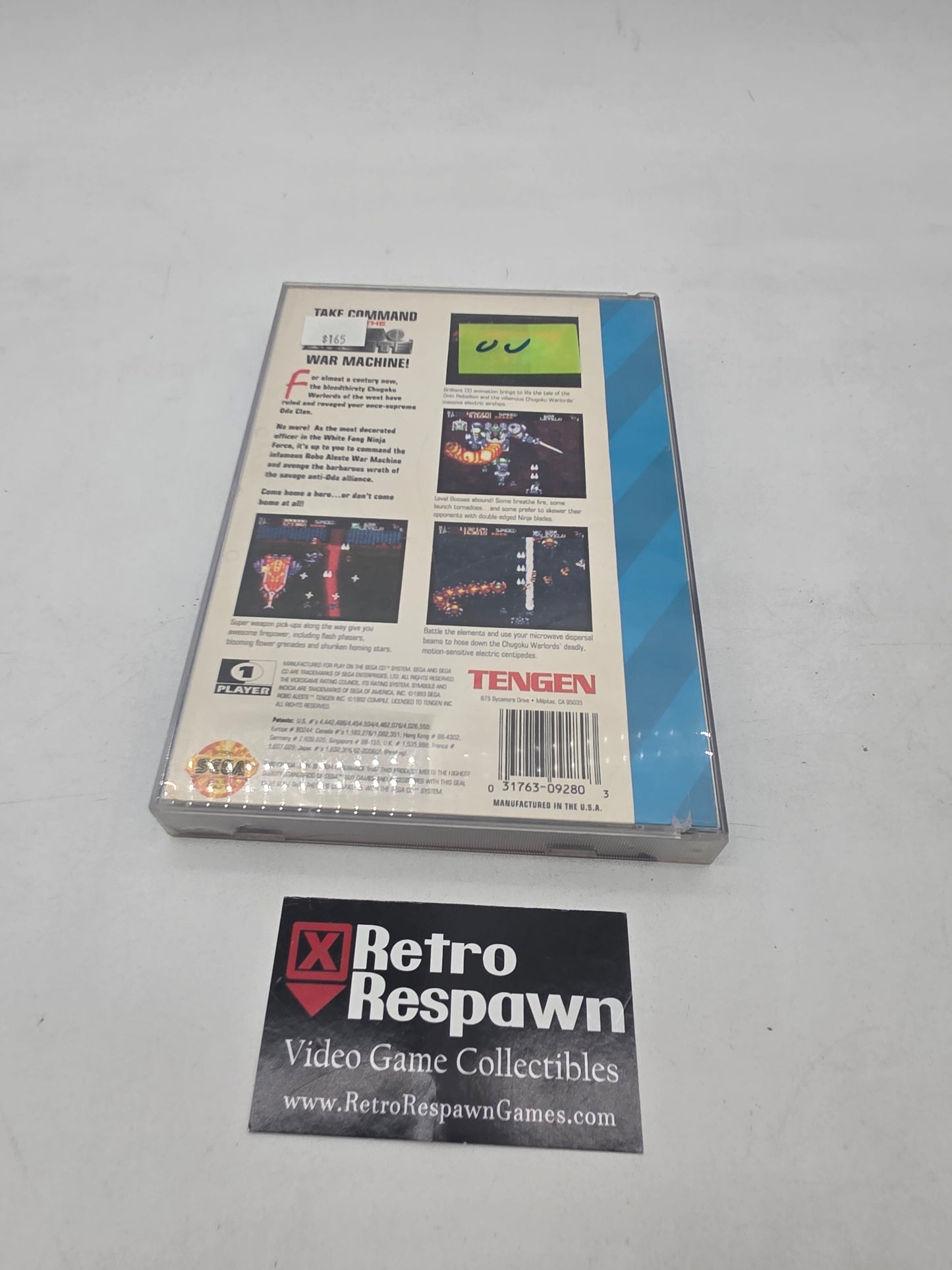Robo Aleste - Sega CD (Complete)