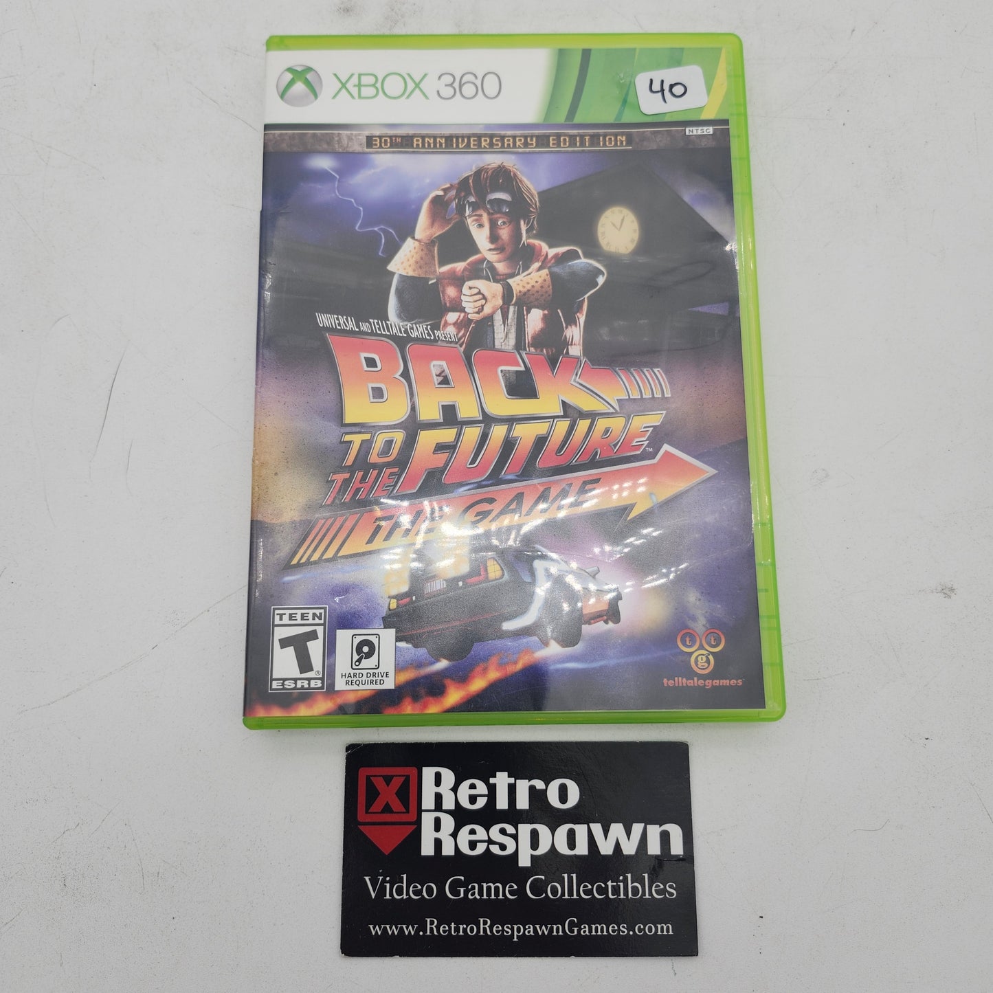 Back to the Future: The Game 30th Anniversary - Xbox 360 (Complete)