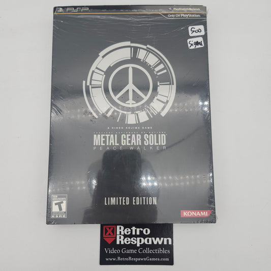 Signed Metal Gear Solid: Peace Walker [Limited Edition] - PSP (Complete)