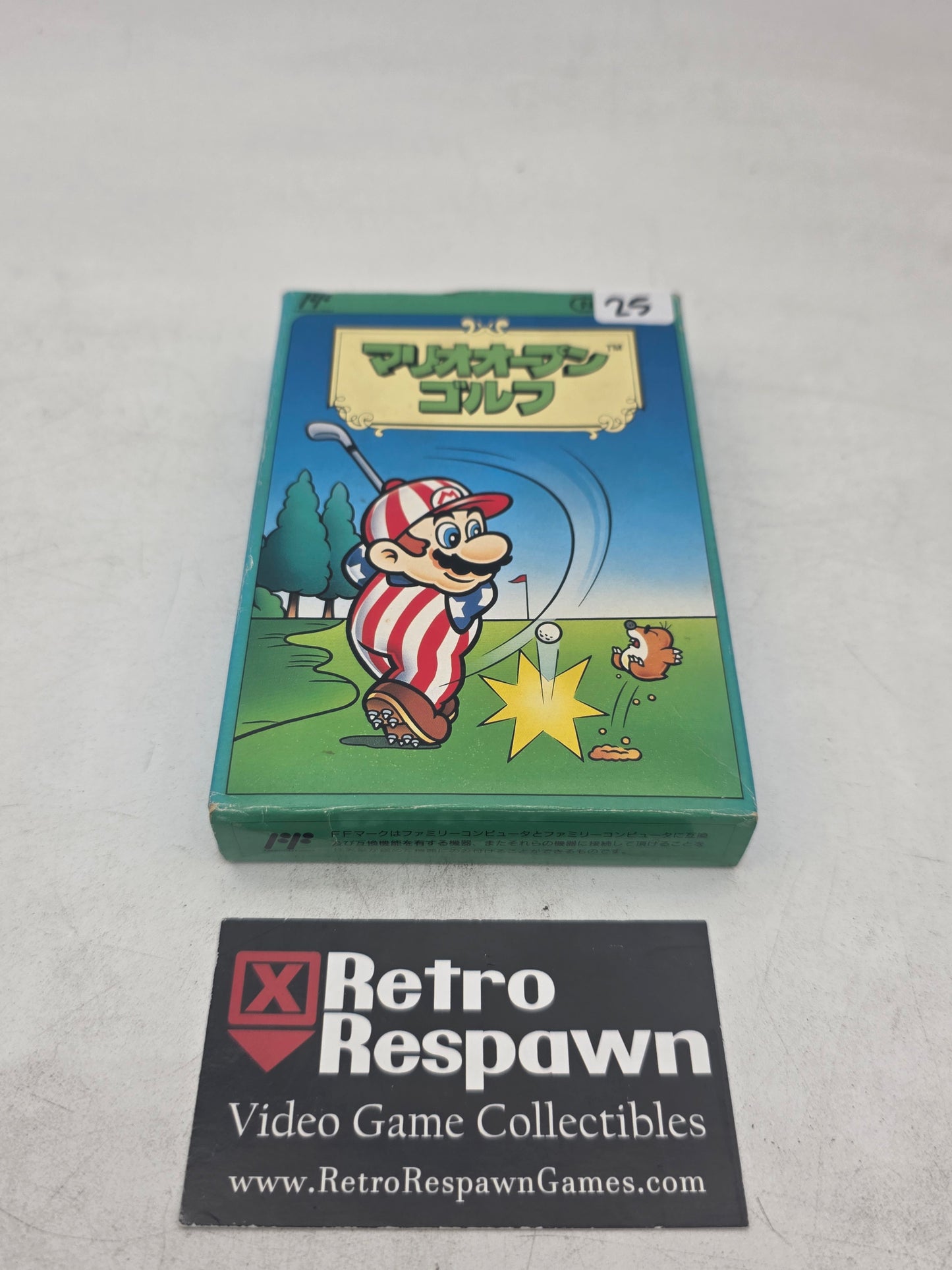 Mario Open Golf - Famicom (Complete)