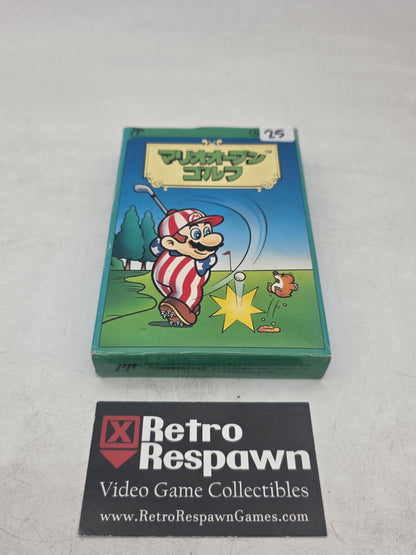 Mario Open Golf - Famicom (Complete)