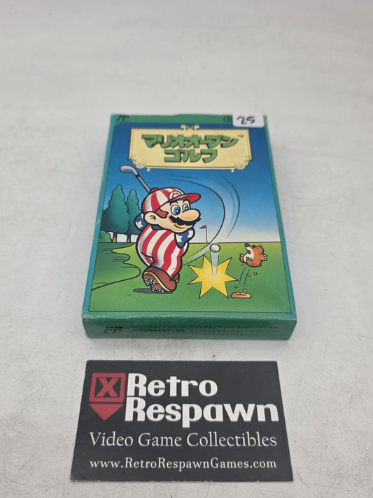 Mario Open Golf - Famicom (Complete)