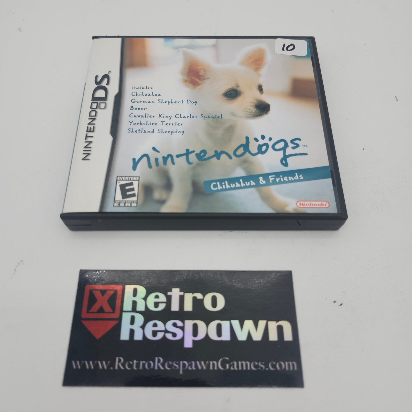 Nintendogs Chihuahua and Friends - Nintendo DS (Complete)