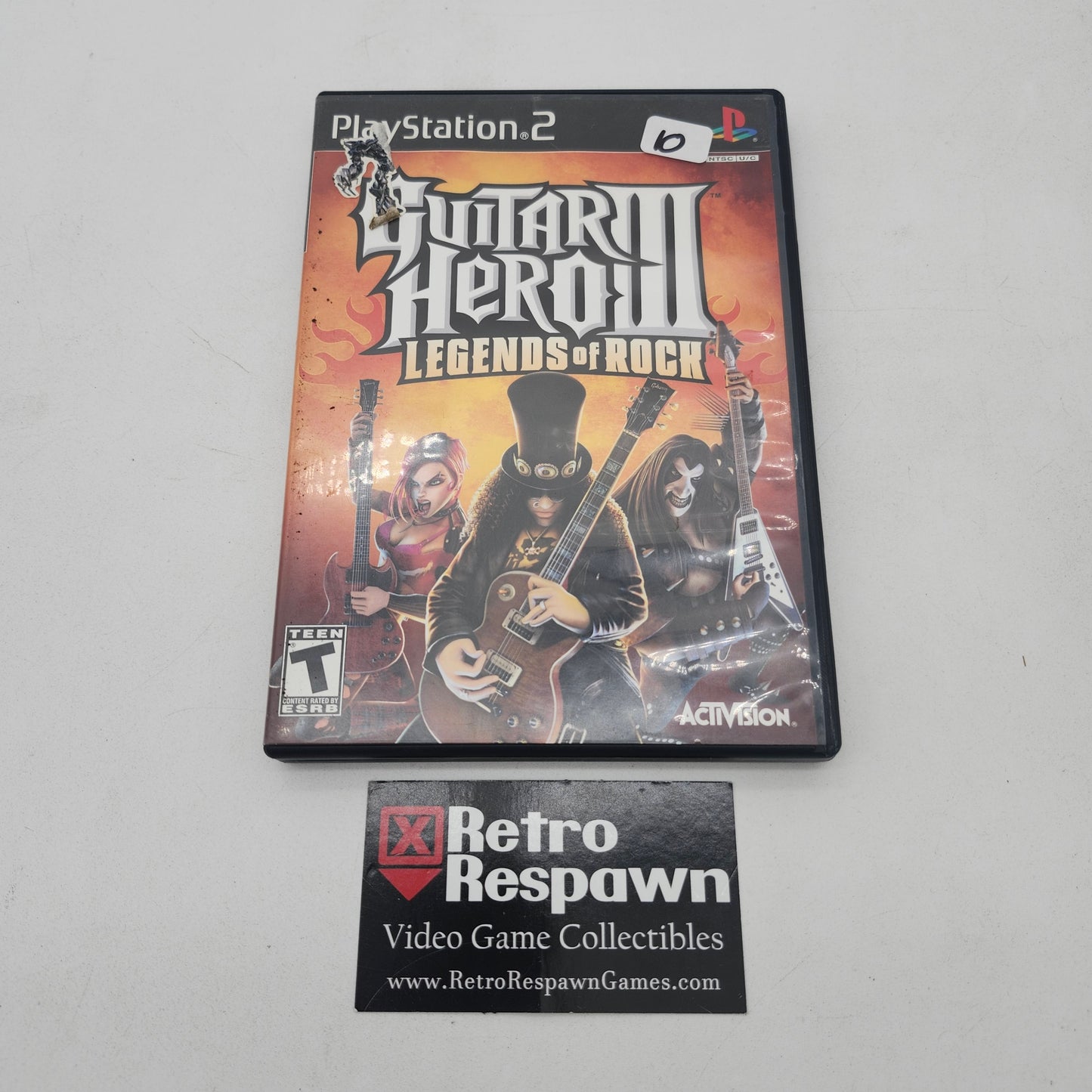 Guitar Hero III Legends of Rock - Playstation 2 (Complete)