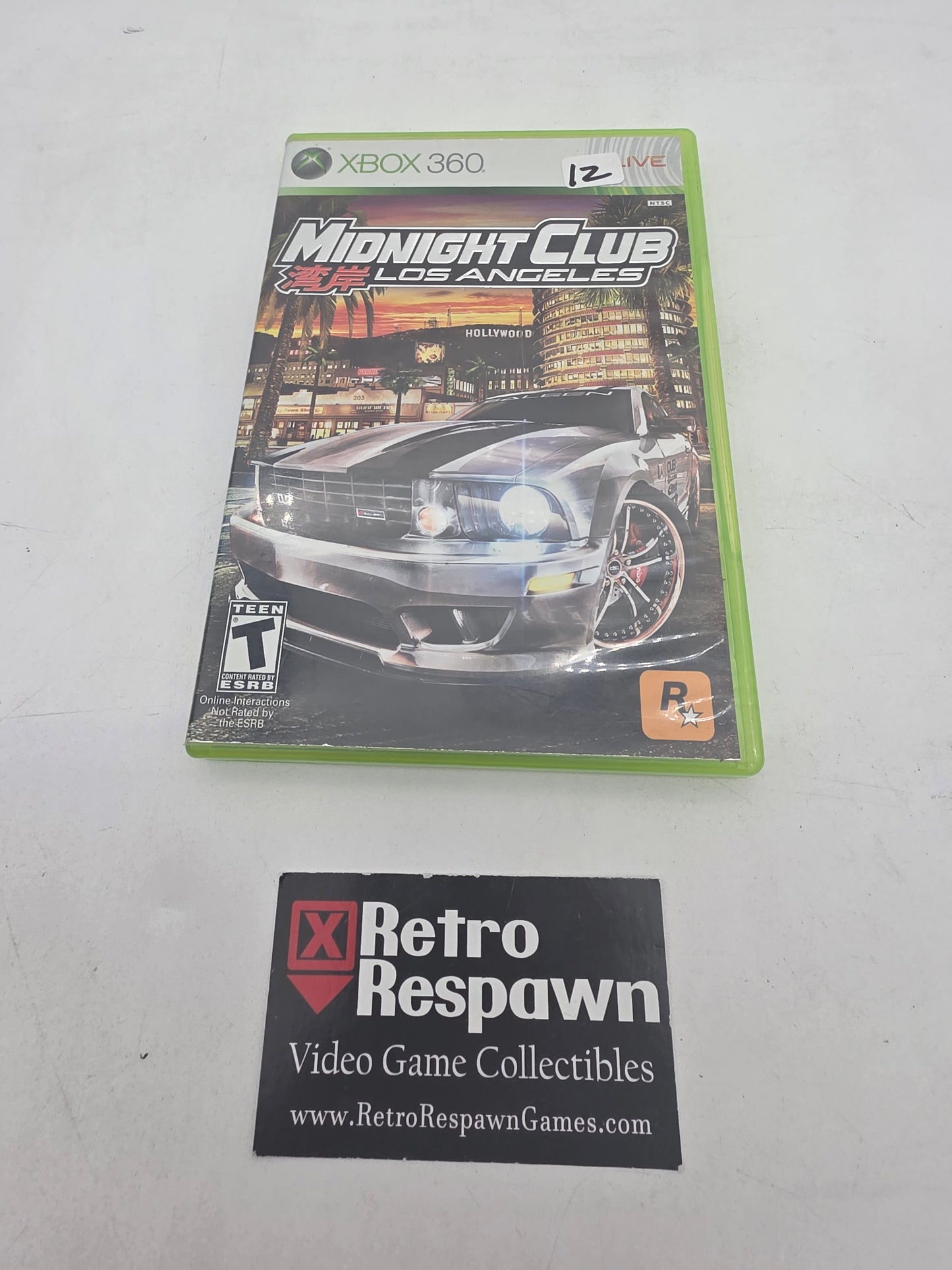 Midnight Club Los Angeles - Xbox 360 (Missing Manual)