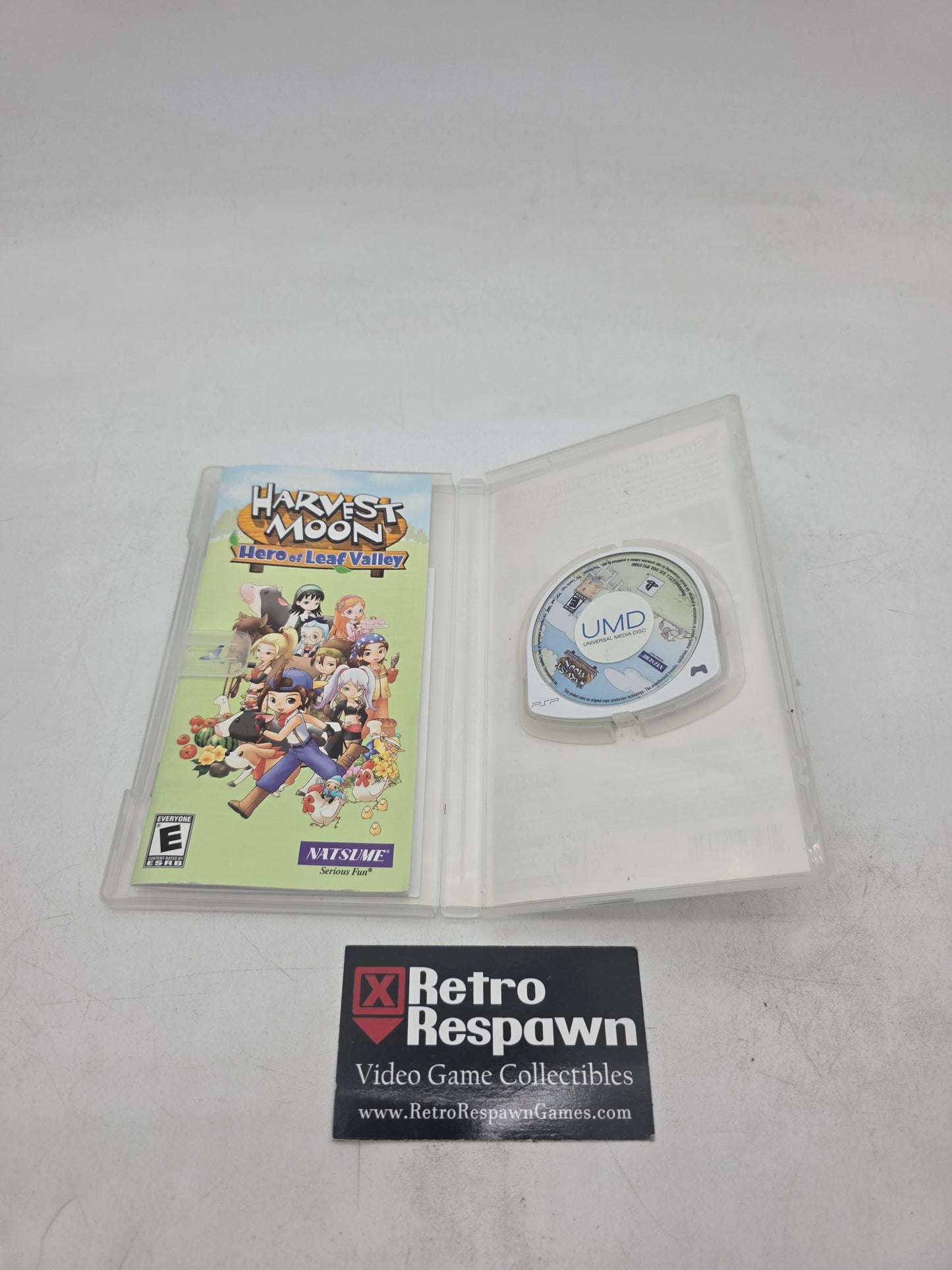 Harvest Moon: Hero of Leaf Valley - PSP (Complete)