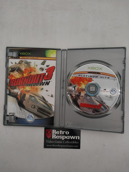 Burnout 3 Takedown [Platinum Hits] - Xbox (Complete)