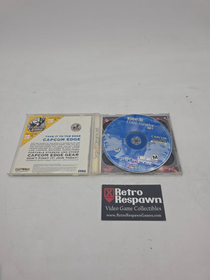 Resident Evil CODE Veronica - Sega Dreamcast (Complete)