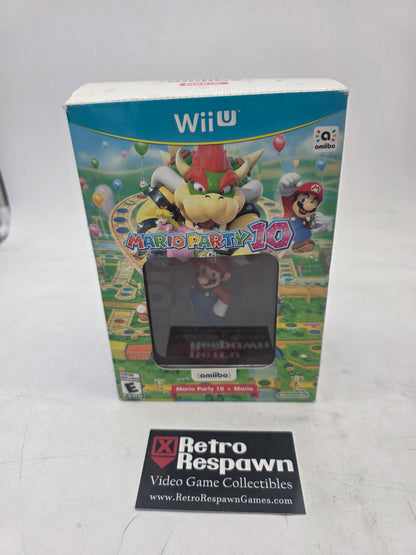 Mario Party 10 Mario [amiibo Bundle] - Wii U (Complete)