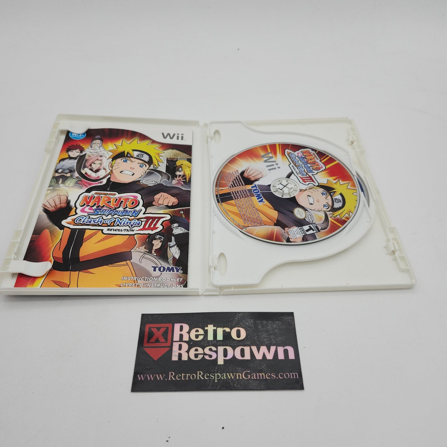 Naruto Shippuden Clash of Ninja Revolution 3 [Limited Edition] - Wii (Complete)