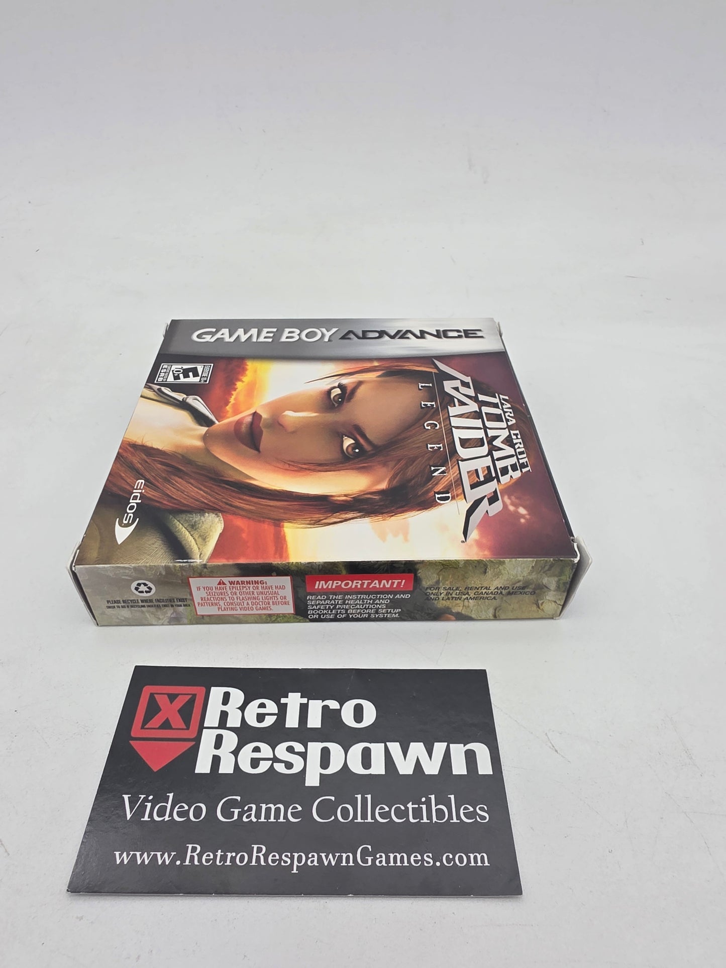 Tomb Raider Legend - GameBoy Advance (Complete)