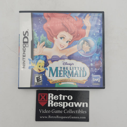 Little Mermaid Ariel's Undersea Adventure - Nintendo DS (Complete)