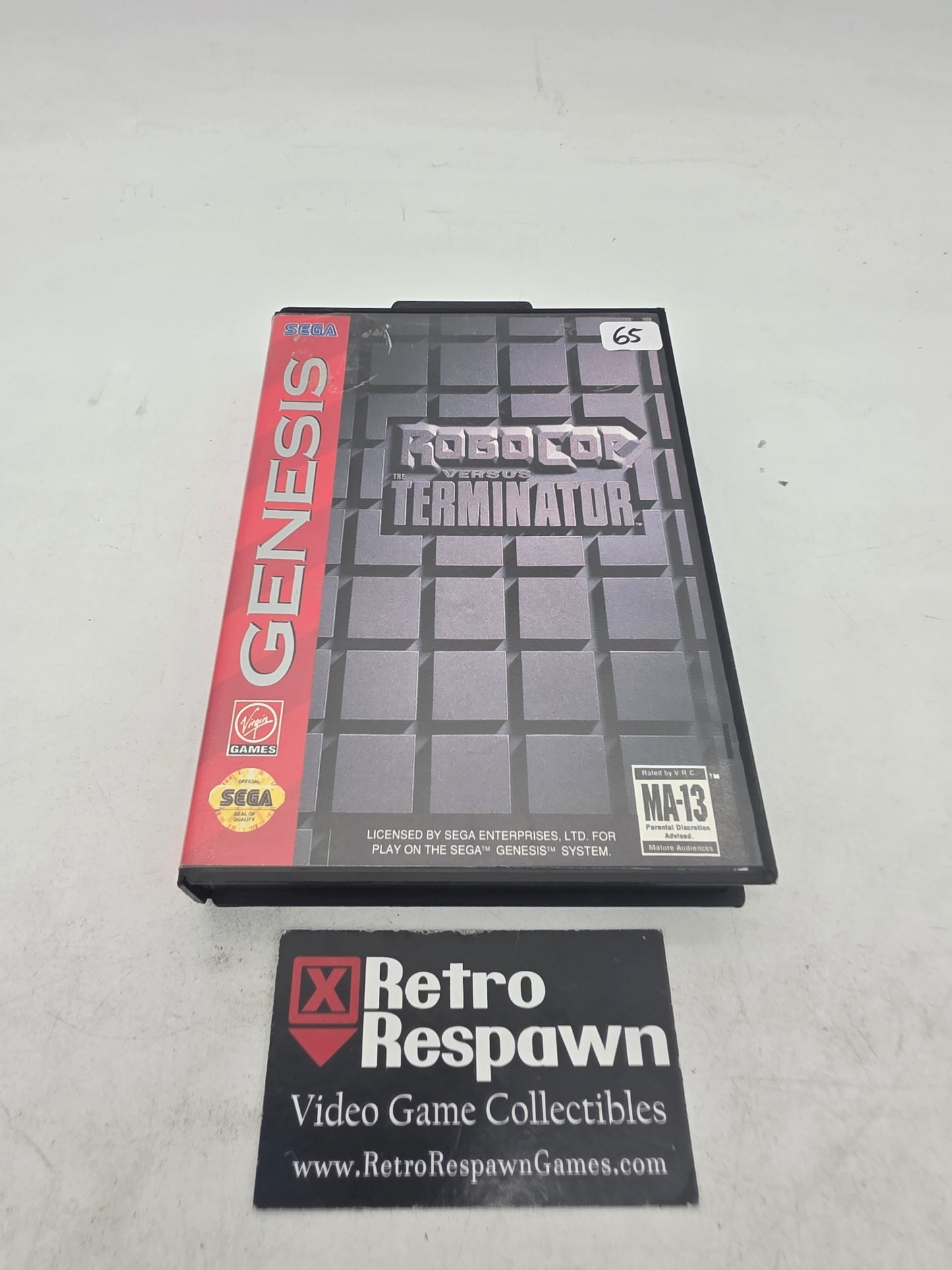 Robocop vs The Terminator - Sega Genesis (Complete)