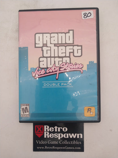 Grand Theft Auto Vice City Stories Double Pack - Playstation 2 (Missing Manual)