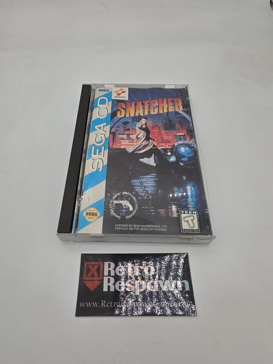 Snatcher - Sega CD (Complete)