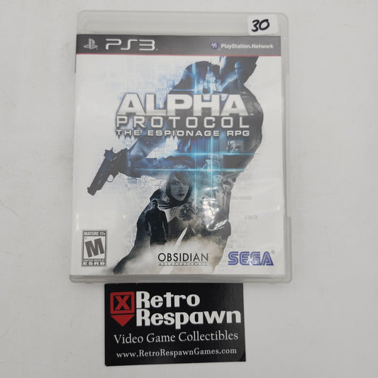 Alpha Protocol - Playstation 3 (Complete)