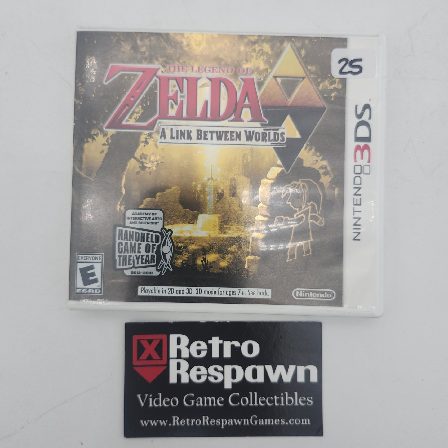 Zelda A Link Between Worlds - Nintendo 3DS (Complete)
