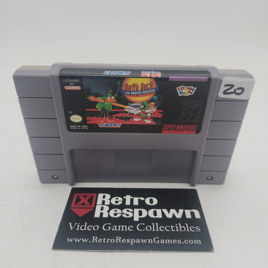 Daffy Duck Marvin Missions - Super Nintendo (Game Only)