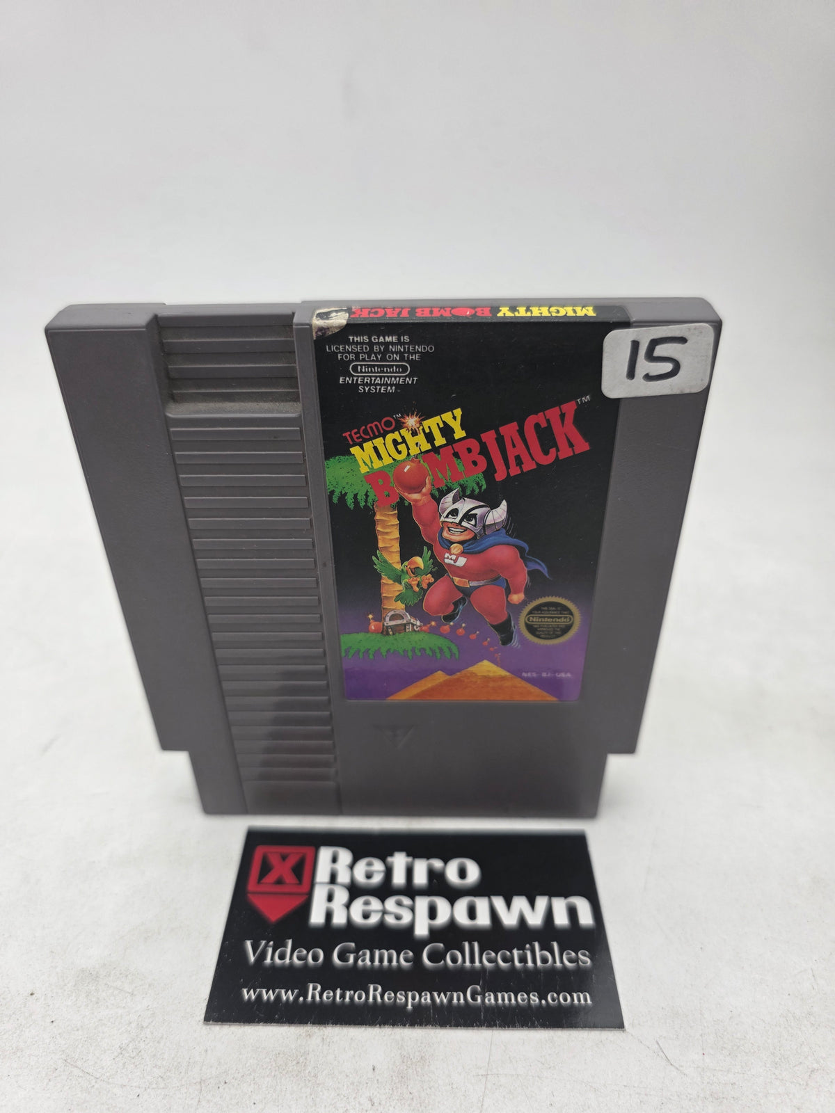 Mighty Bomb Jack [5 Screw] - NES (Game Only)