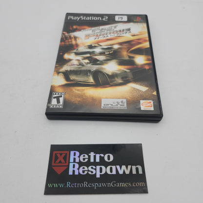 Fast and the Furious - Playstation 2 (Complete)