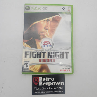 Fight Night Round 3 - Xbox 360 (Complete)