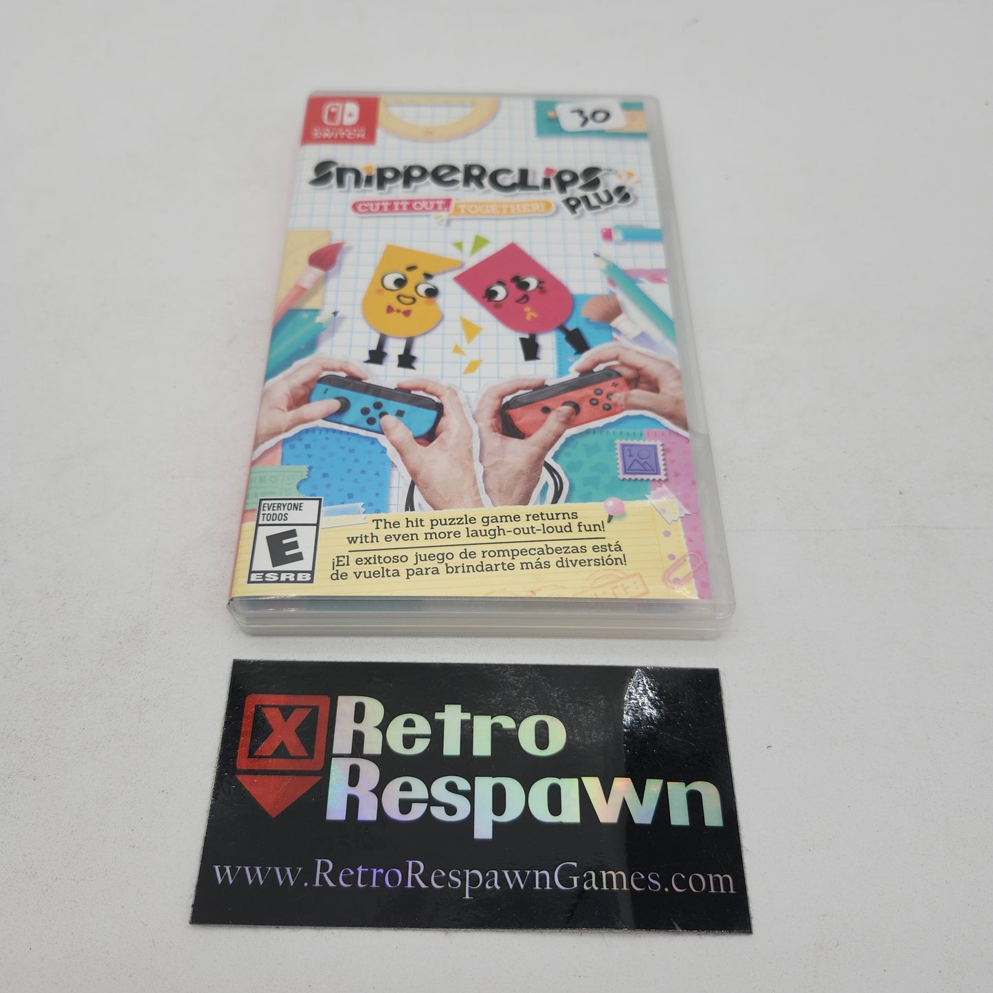 Snipperclips Plus - Nintendo Switch (Complete)