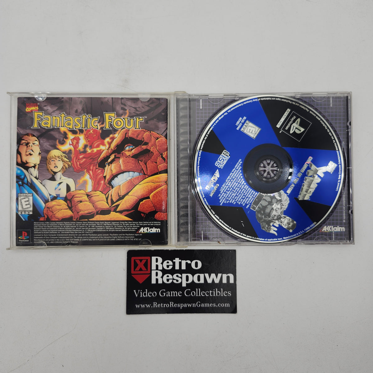 X-Men Children of the Atom - Playstation (Complete)