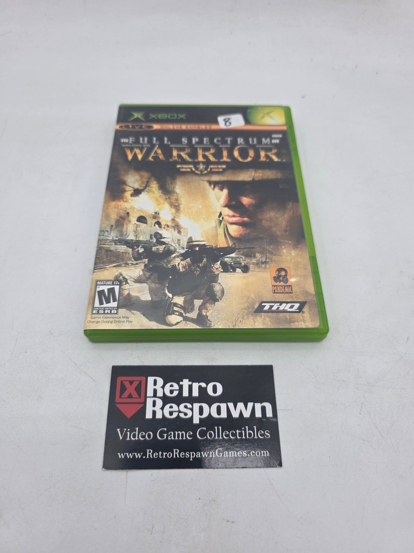 Full Spectrum Warrior - Xbox (Complete)