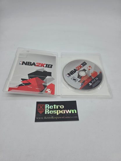 NBA 2K18 - Playstation 3 (Complete)