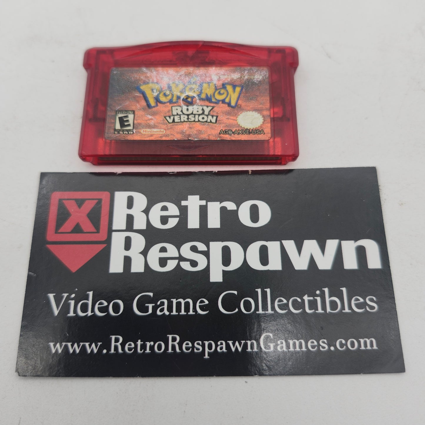 Pokemon Ruby Bad Label - GameBoy Advance (Game Only)