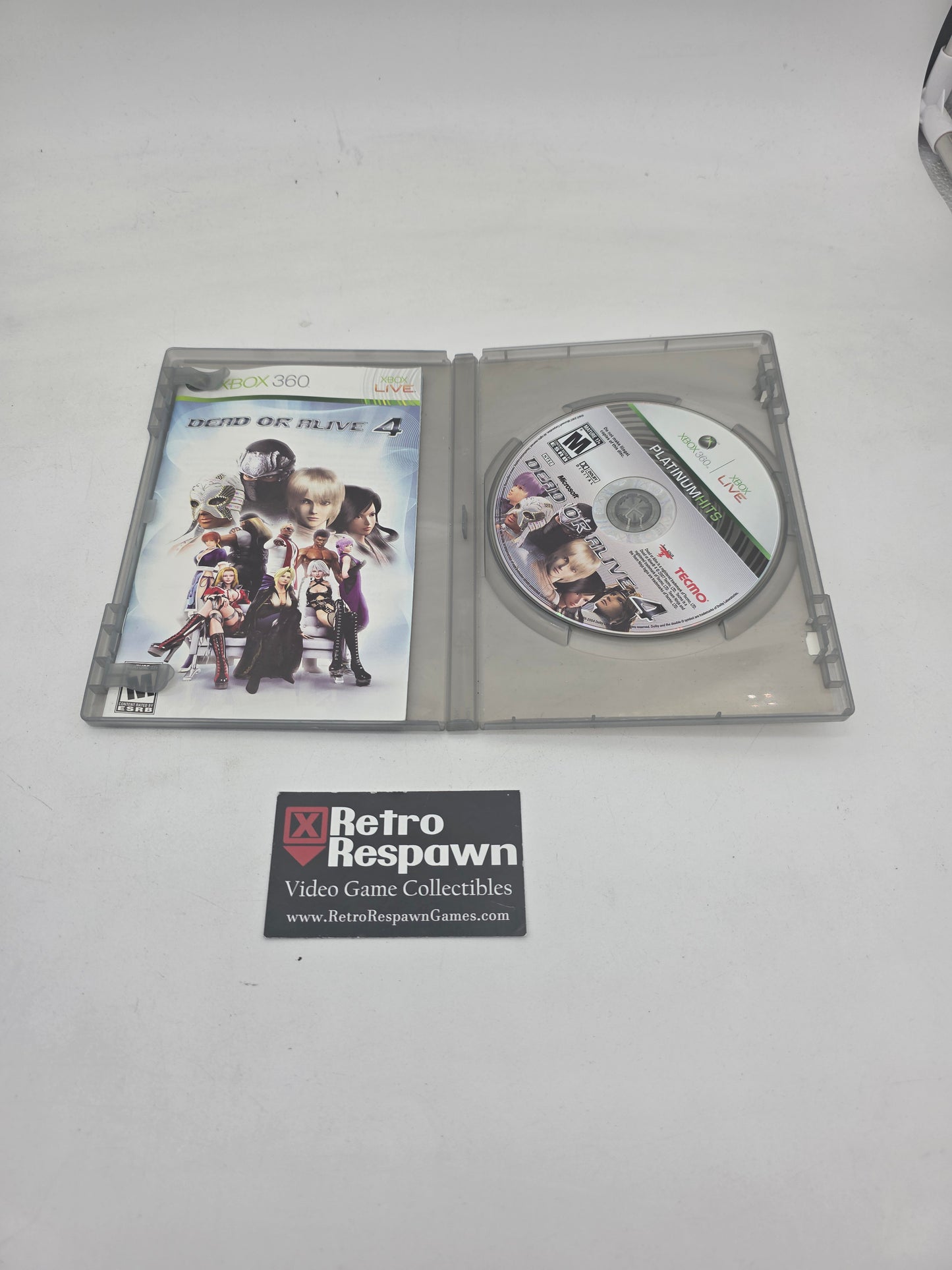 Dead or Alive 4 [Platinum Hits] - Xbox 360 (Complete)