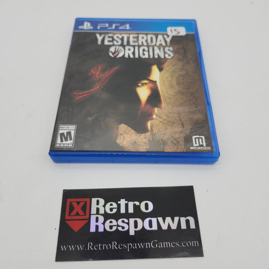 Yesterday Origins - Playstation 4 (Complete)