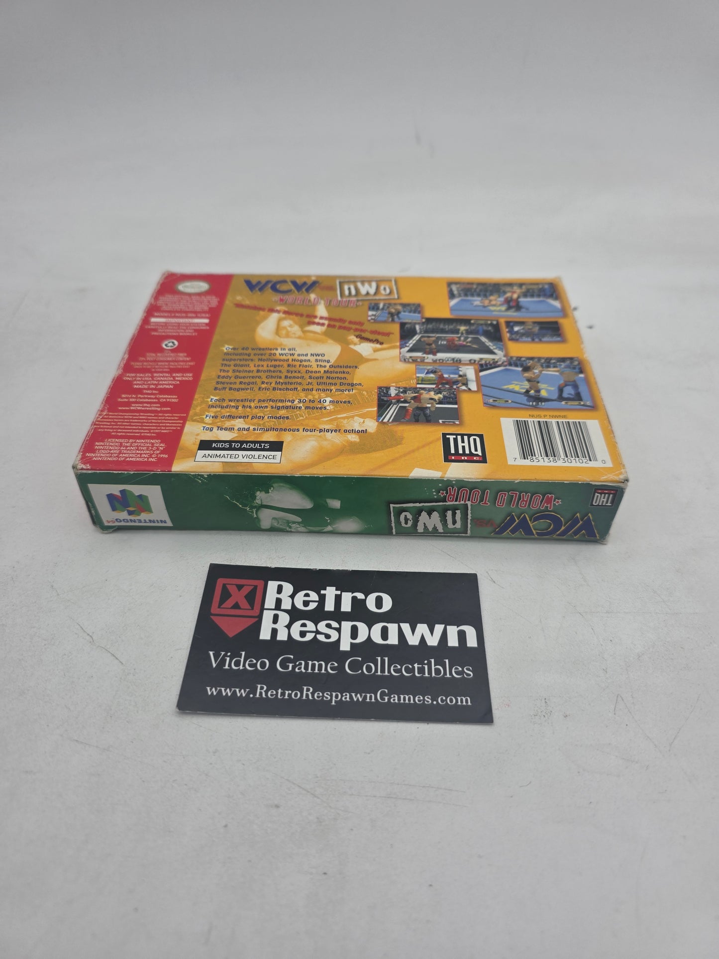 WCW vs NWO World Tour - Nintendo 64 (Complete)