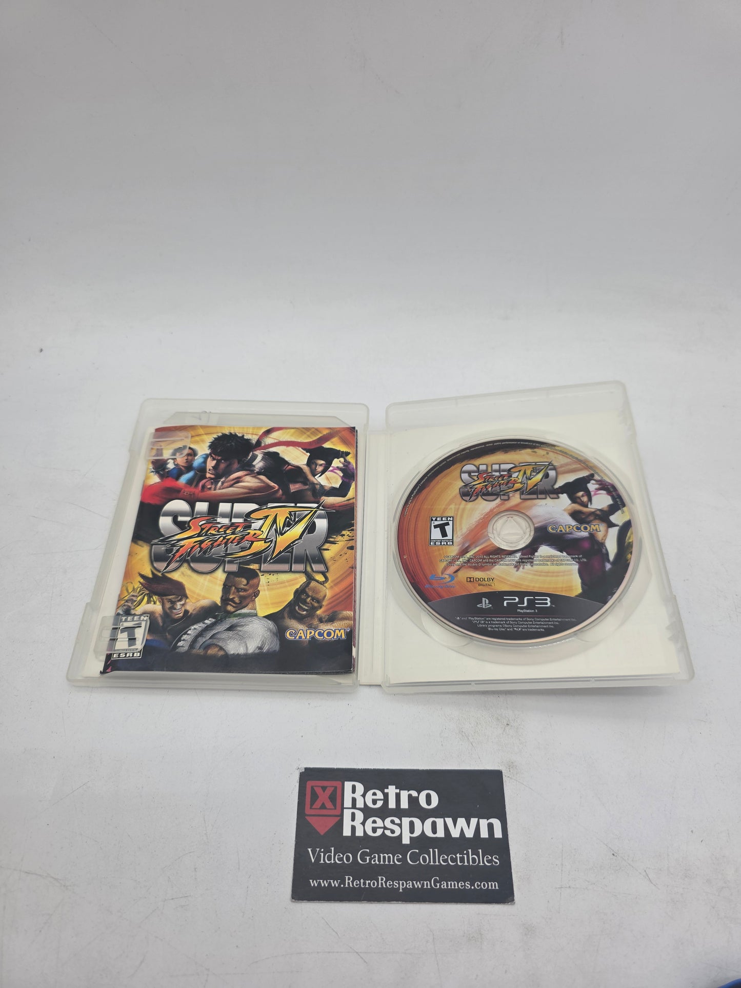Super Street Fighter IV - Playstation 3 (Complete)
