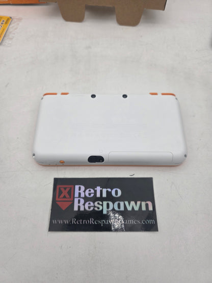 CFW New Nintendo 2DS XL White & Orange - Nintendo 3DS (Complete)