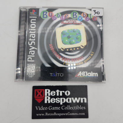 Bubble Bobble Featuring Rainbow Islands - Playstation (Complete)