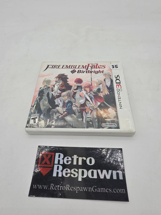 Fire Emblem Fates Birthright - Nintendo 3DS (Complete)
