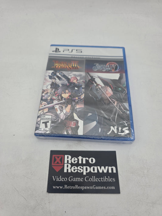 Legend Of Heroes: Trails Of Cold Steel III & Legend Of Heroes: Trails Of Cold Steel IV [Deluxe Edition] - Playstation 5 (Sealed)