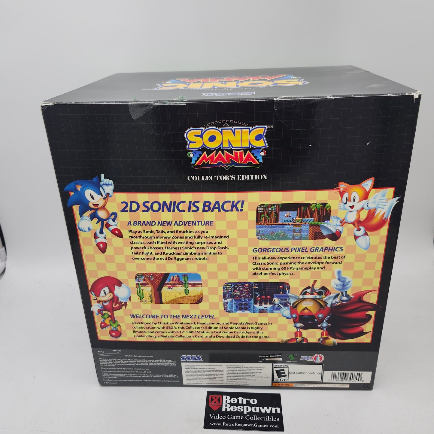 Sonic Mania [Collector's Edition] - Xbox One (Complete)
