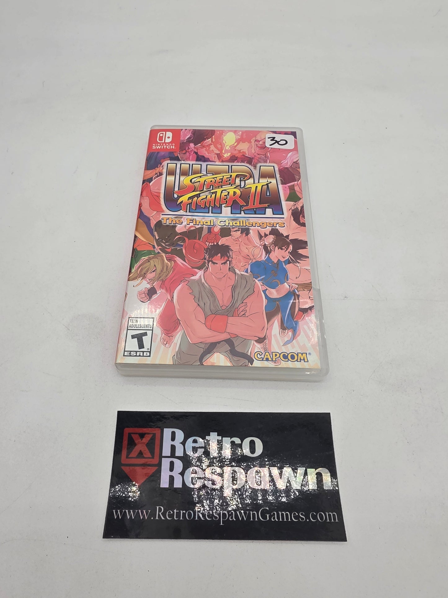 Ultra Street Fighter II: The Final Challengers - Nintendo Switch (Complete)
