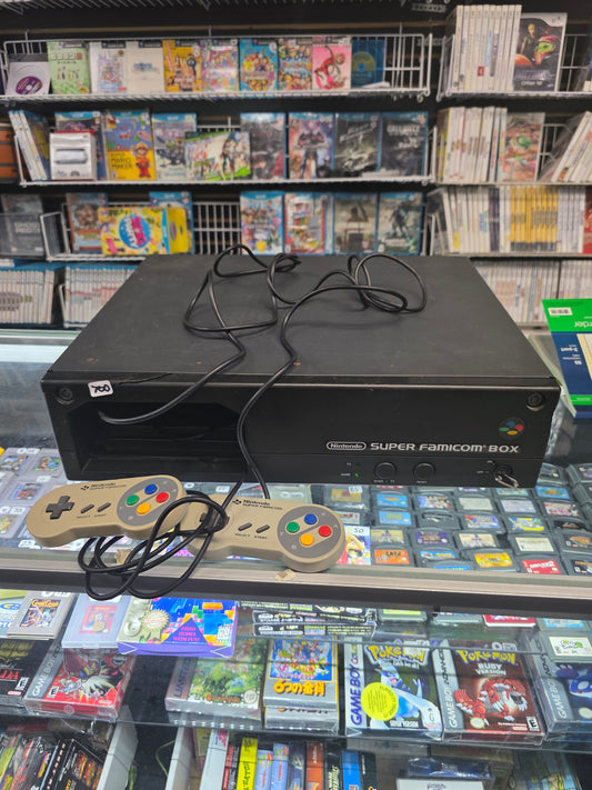 Super Famicom Box - Super Famicom (Unit,Startup Key Controller all the Wires)