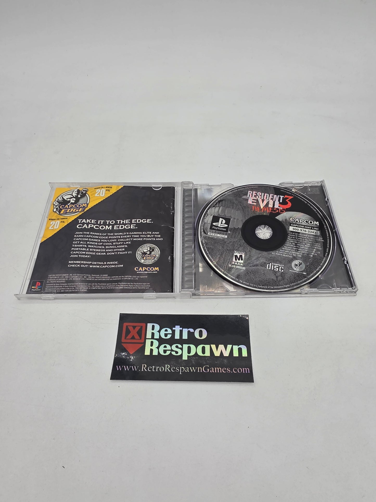 Resident Evil 3 Nemesis - Playstation (Complete)