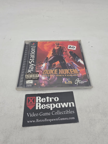 Duke Nukem Total Meltdown - Playstation (Complete)