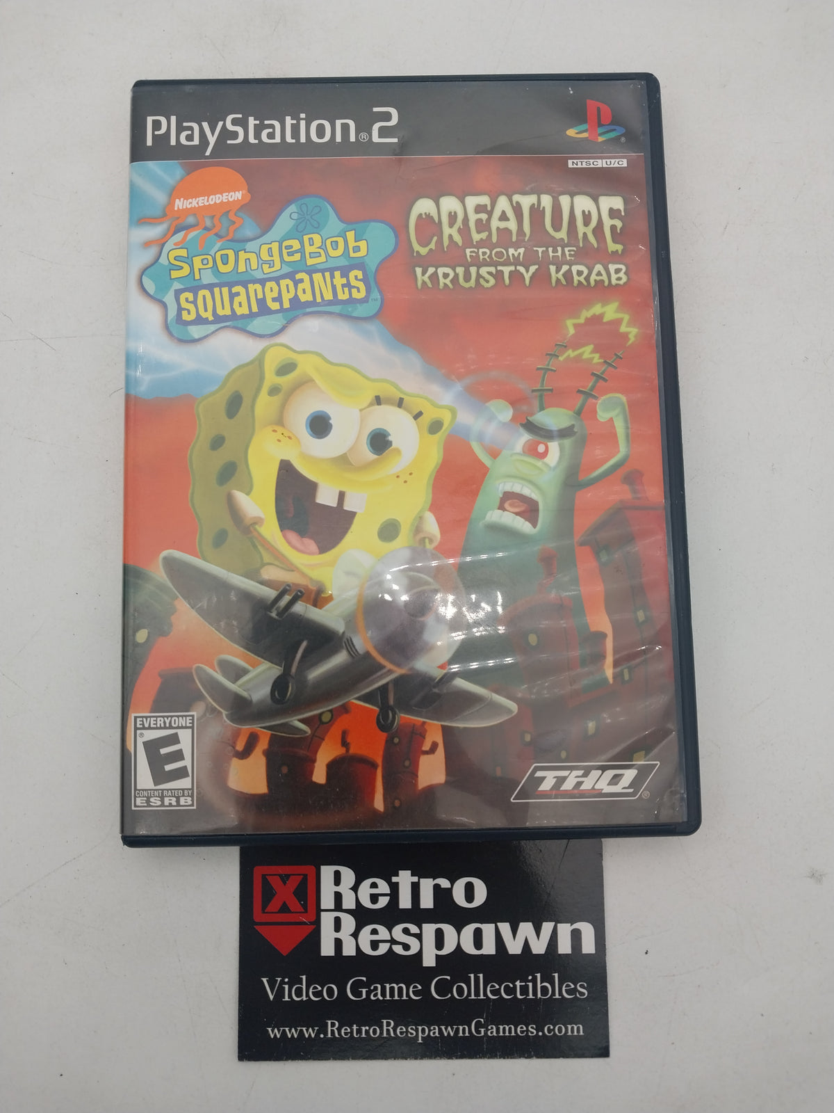 SpongeBob SquarePants Creature from Krusty Krab - Playstation 2 (Complete)