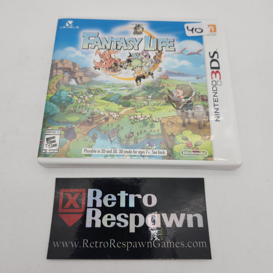 Fantasy Life - Nintendo 3DS (Complete)
