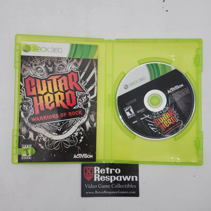 Guitar Hero: Warriors of Rock - Xbox 360 (Complete)