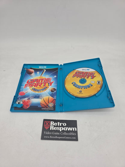 Game Party Champions - Wii U (Complete)