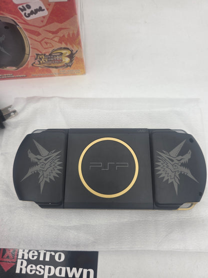 Sony PSP 3000 [Monster Hunter 3rd Limited Edition] - JP PSP (Console, Box and Charger)