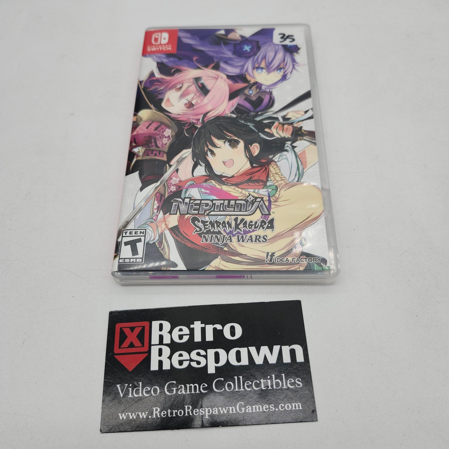 Neptunia X Senran Kagura: Ninja Wars - Nintendo Switch (Complete)