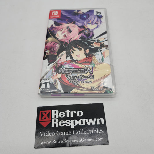 Neptunia X Senran Kagura: Ninja Wars - Nintendo Switch (Complete)